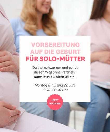solomütter vorbereitung geburt